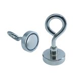 Fixador Magnético 32 mm com Olhal Força Aproximada 28kg