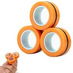 Anel Magnético Anti Stress Laranja Anel Magnético Anti Stress Laranja