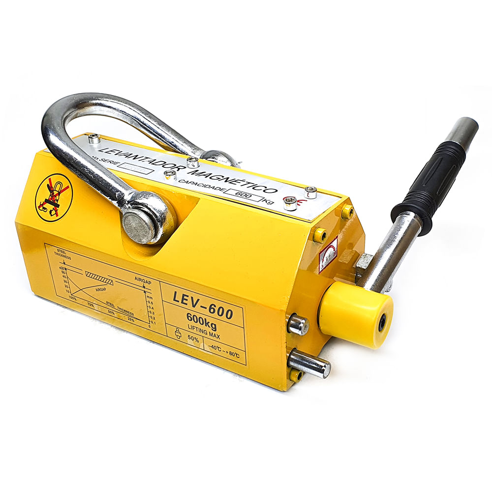Levantador Magnético 600kg Levantador Magnético 600kg