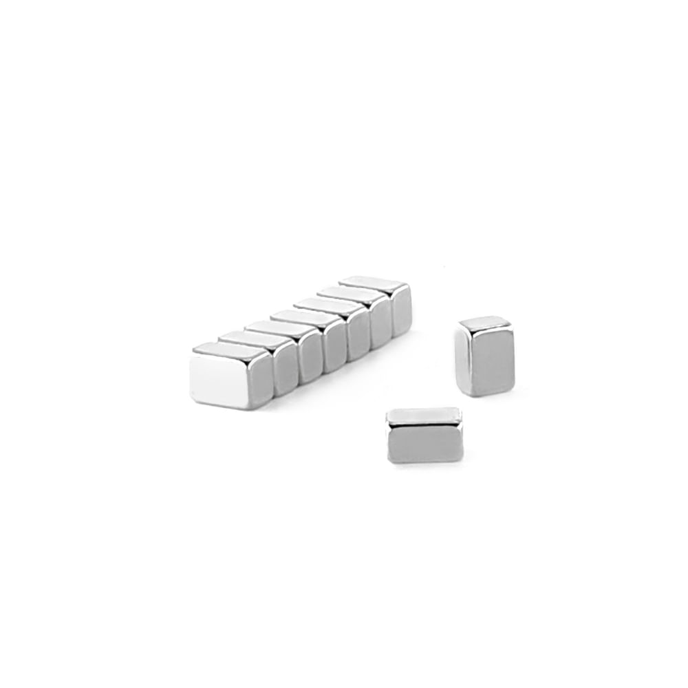 Ímã Neodímio 7x5x4 mm N35 Ímã Neodímio 7x5x4 mm N35