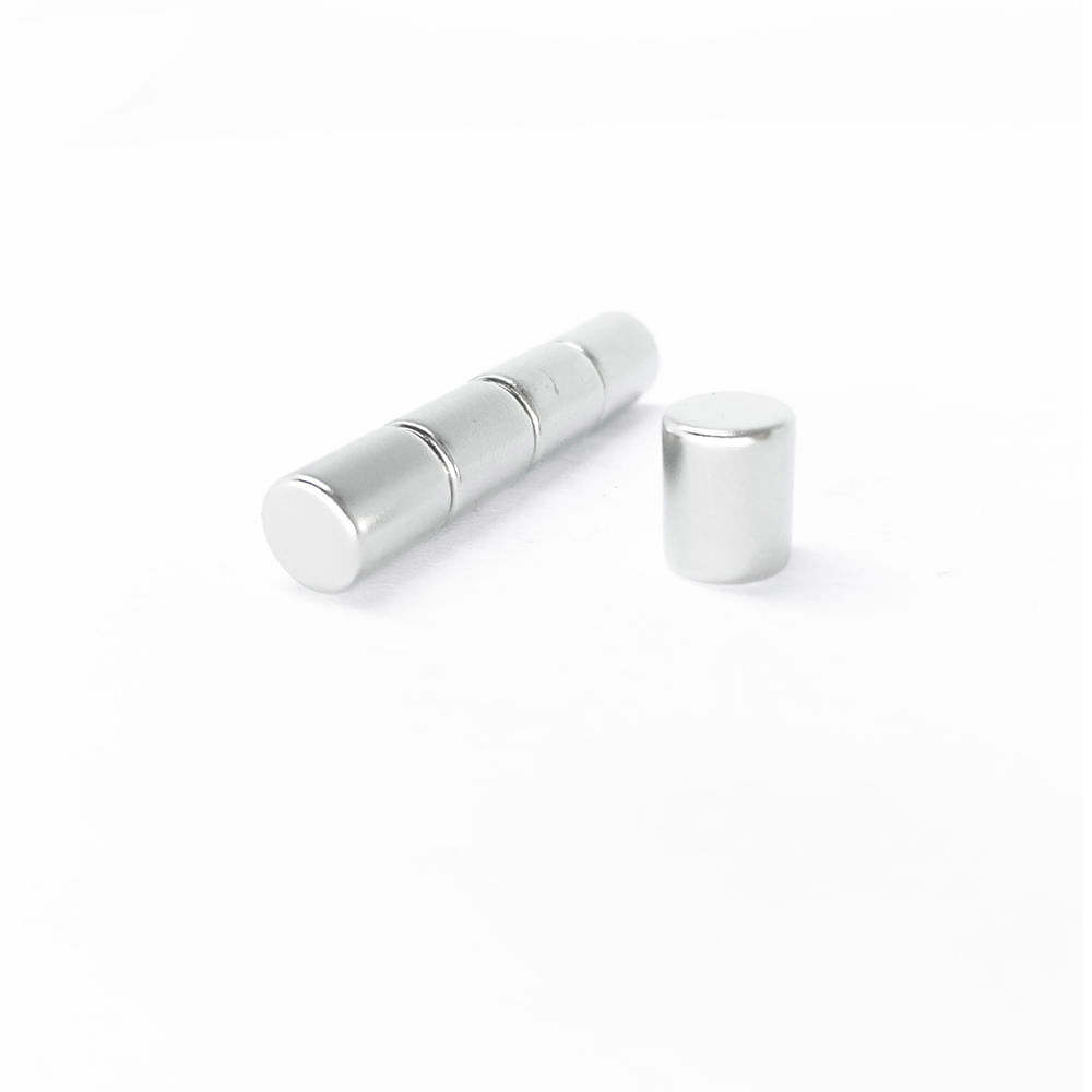 Ímã Neodímio Ø 8x10 mm N35 Ímã Neodímio Ø 8x10 mm N35