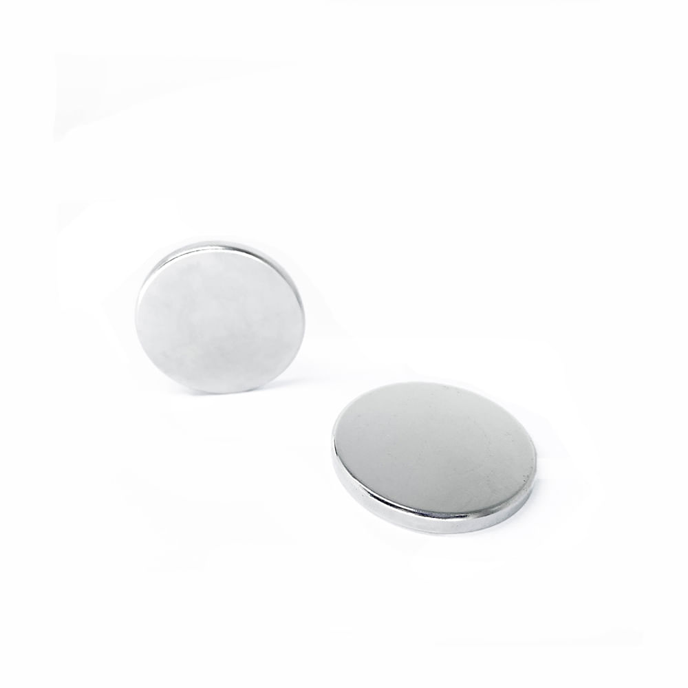 Ímã Neodímio Ø 40x5 mm N35 Ímã Neodímio Ø 40x5 mm N35