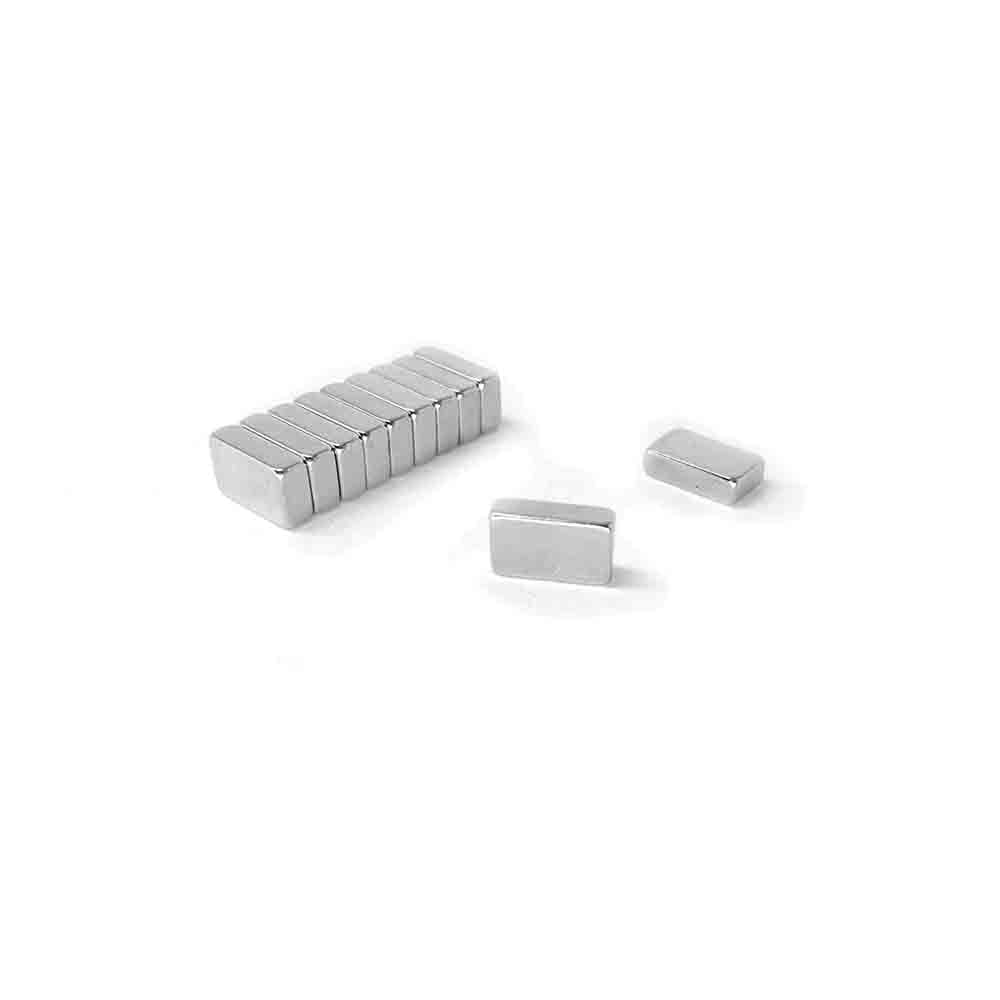 Ímã Neodímio 10x6x3 Mm N35 Ímã Neodímio 10x6x3 Mm N35