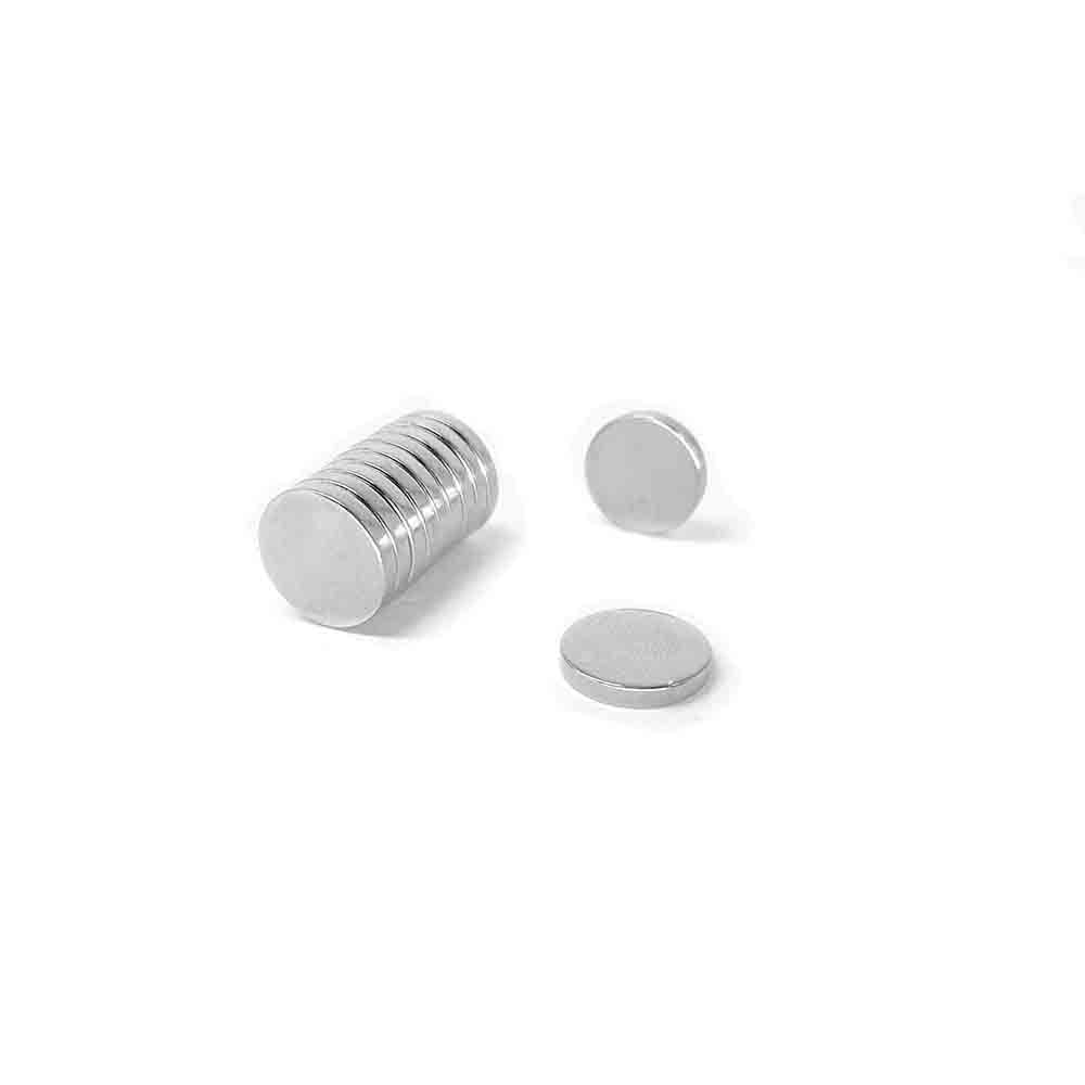 Ímã Neodímio Ø 12x2 mm N35 Ímã Neodímio Ø 12x2 mm N35
