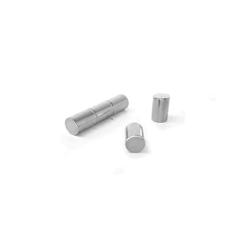Ímã Neodímio Ø 6,36x9,55 mm N35 Ímã Neodímio Ø 6,36x9,55 mm N35