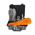Maleta Pesca Magnética 136 mm 2 Olhais Corda Laranja Força Aproximada 850kg 5 Peças