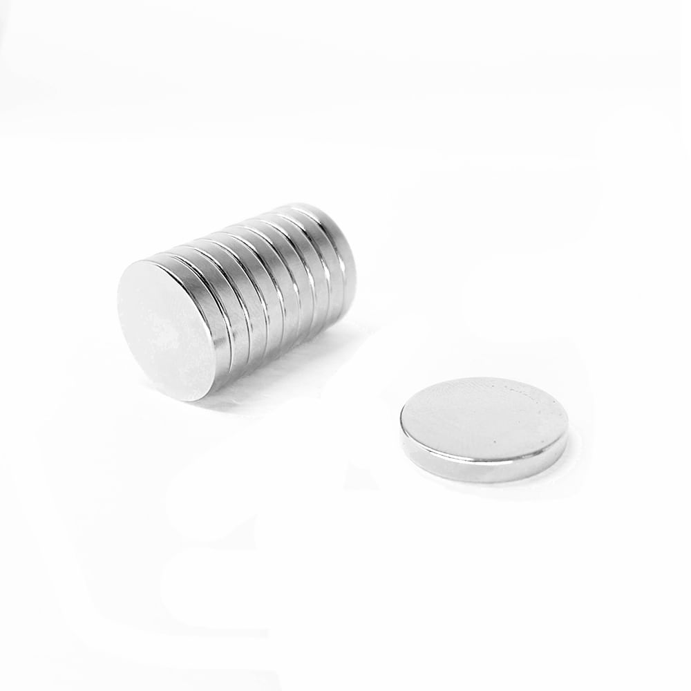 Ímã Neodímio Ø 14x1,5 Mm N35 Ímã Neodímio Ø 14x1,5 Mm N35