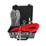 Maleta Pesca Magnética 60 mm Corda Verde Força Aproximada 120kg 5 Peças Maleta Pesca Magnética 60 mm Corda Verde Força Aproximada 120kg 5 Peças