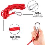 Maleta Pesca Magnética 60 mm Corda Verde Força Aproximada 120kg 5 Peças Maleta Pesca Magnética 60 mm Corda Verde Força Aproximada 120kg 5 Peças