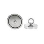 Kit Pesca Magnética com Fixador 90 mm Força Aproximada 340kg e Corda 20m Amarela Kit Pesca Magnética com Fixador 90 mm Força Aproximada 340kg e Corda 20m Amarela