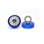 KitPescaMagneticacomFixadorAzul60mmForcaAproximada120kgeCorda10mAzul