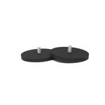 Fixador-Magnetico-Emborrachado-88-mm-com-Rosca-Externa-M8-Silicone